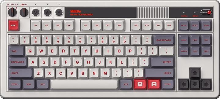8bitdo Mechanical keyboard N Edition (Italian keyboard layout) (IT, Wireless, Cable)