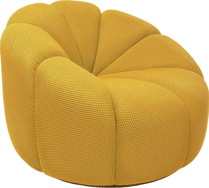 Image du produit Kare Design Fauteuil pivotant Peppo Lounge Jaune