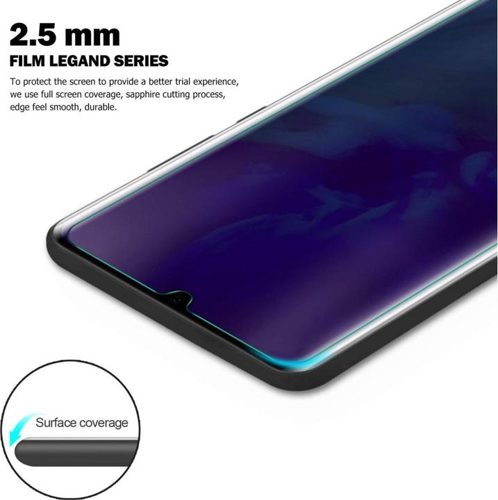 Image du produit Screenguard Huawei P30 Protection en verre Case Friendly Design (1 pièce(s), Huawei P30)
