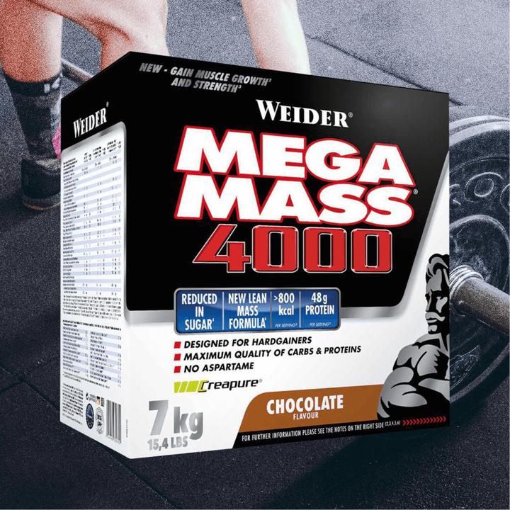 Produktbild Weider Mega Mass 4000 (Schokolade, 1 Stk., 7000 g)