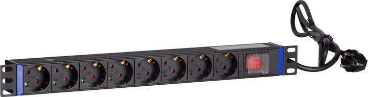 Actual product image DS-IT 19" socket strip with switch