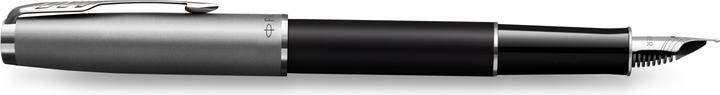 Image du produit Parker Stylo plume Sonnet Metal & C.C. F (Noir, Acier inoxydable, 1 x)