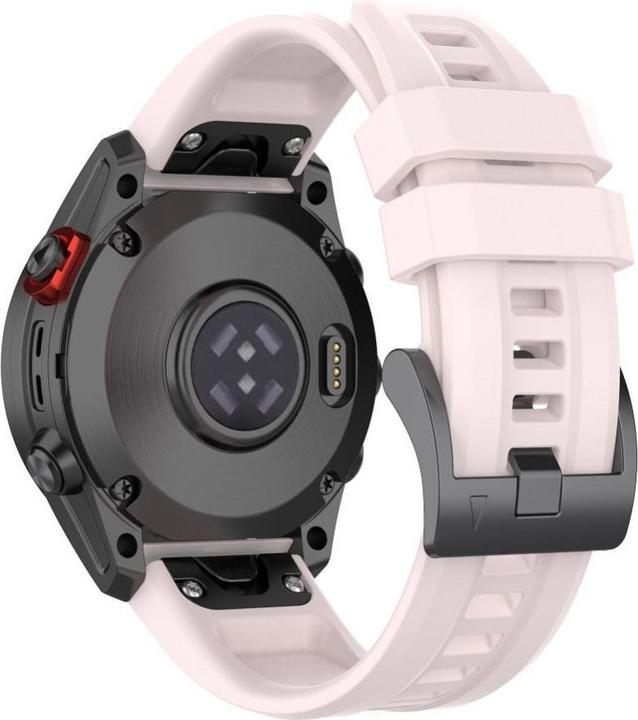 OEM Strap Silicone strap for GARMIN FENIX 3 / 3HR / 5X / 6X / 6X Pro / 7X / 7X Pro pink (3) (26 mm, Silicone)