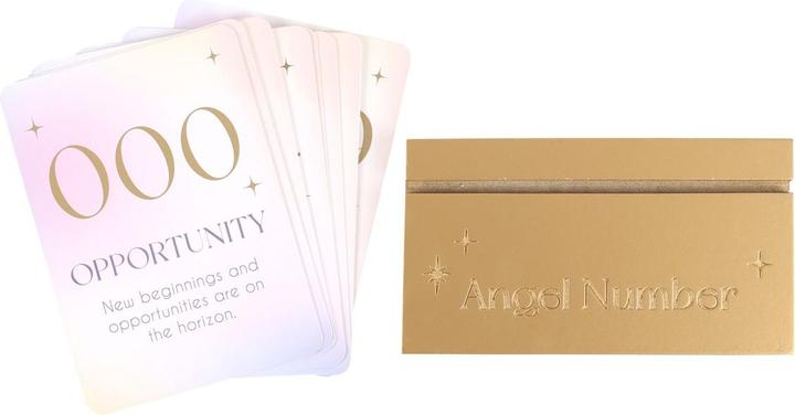 Produktbild Something Different Angel Affirmation Nummer Grusskarten mit Halter (10 Stk.)