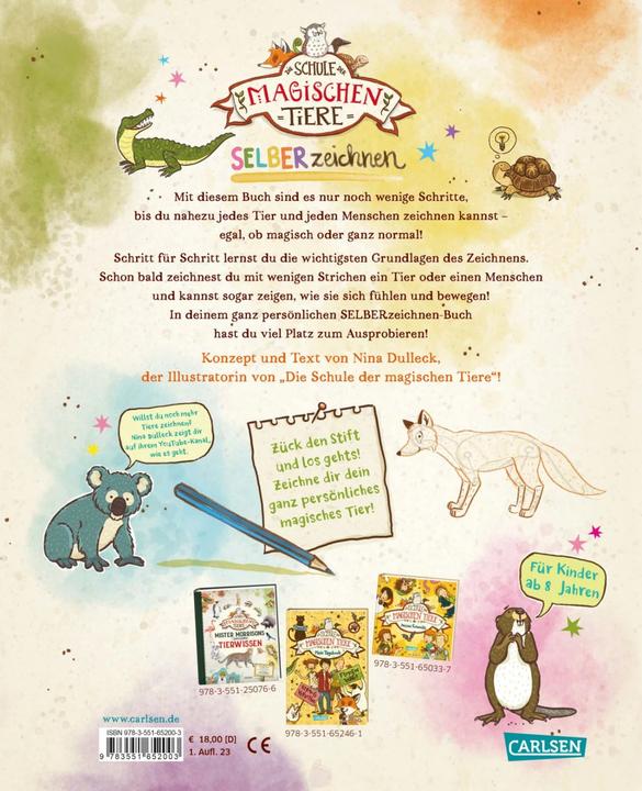Produktbild Die Schule der magischen Tiere - SELBERzeichnen