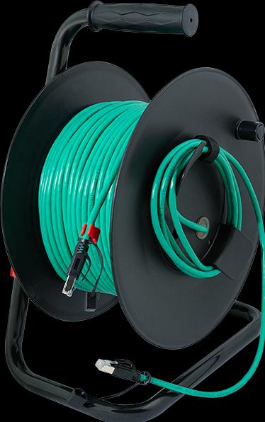 Produktbild LogiLink Netzwerkkabel (S/FTP, CAT6a, 80 m)