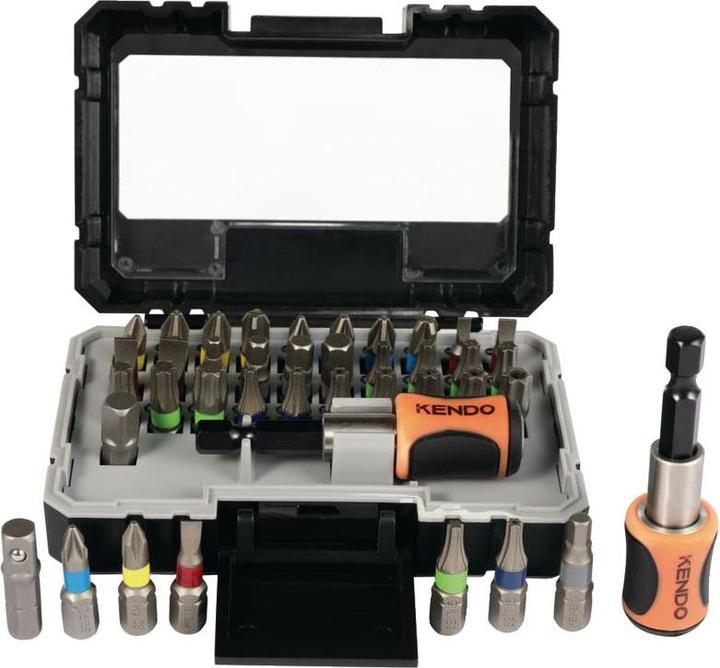 Actual product image Kendo Bitset with colour coding 32-piece