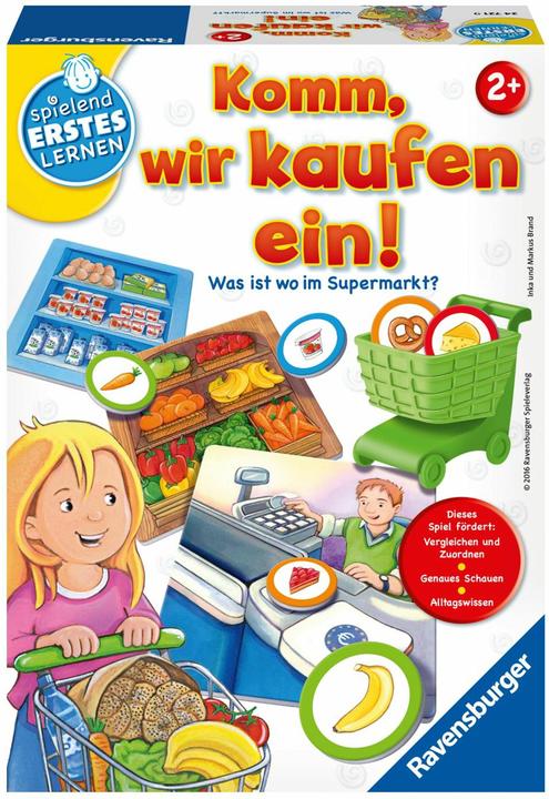 Produktbild Ravensburger Komm, wir kaufen ein! (Deutsch)