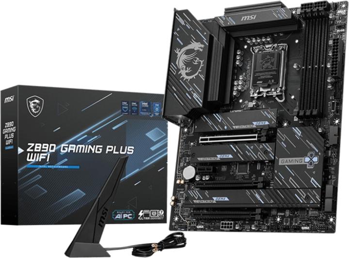 Produktbild MSI Z890 GAMING PLUS WIFI (LGA 1851, Intel Z890, ATX)