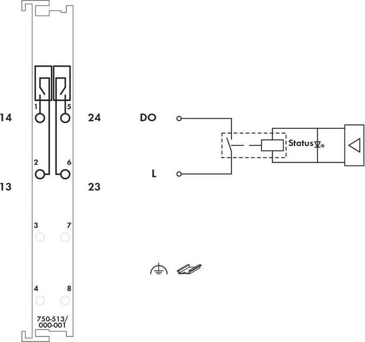 Image du produit Wago 750-513/000-001