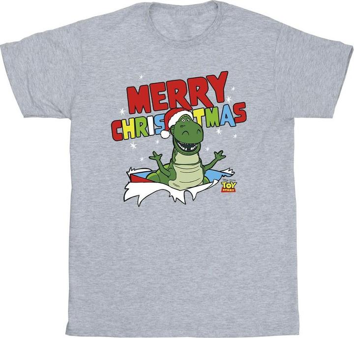 Disney Toy Story Rex Christmas Burst TShirt Jungen