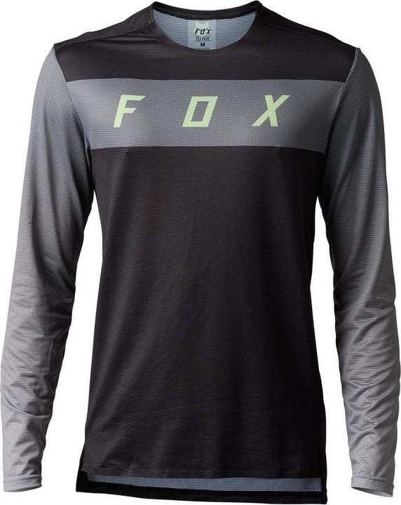 Fox Jersey 23 Flexair Ls Arcadia Blk S (S)