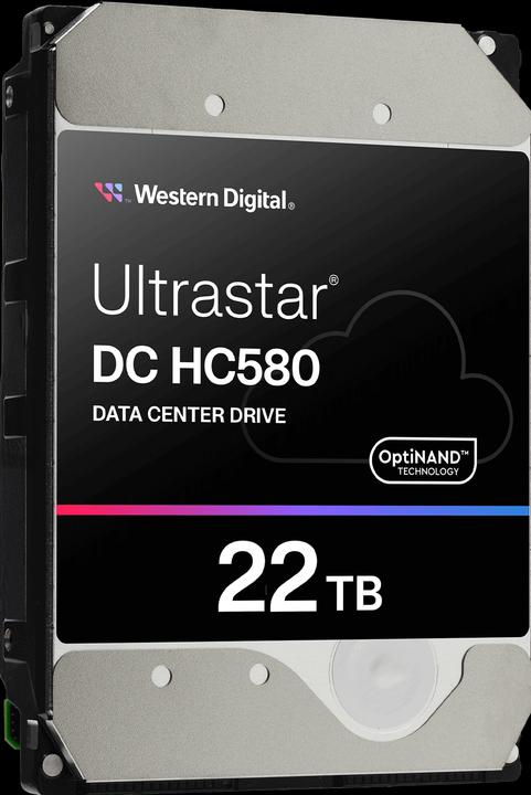 Actual product image WD DC HC580 SAS 512E SE P3 (22 TB, 3.5", CMR)
