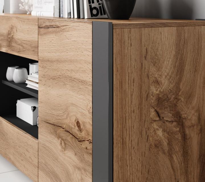 Actual product image Cama Wood (164 x 44 x 80 cm)