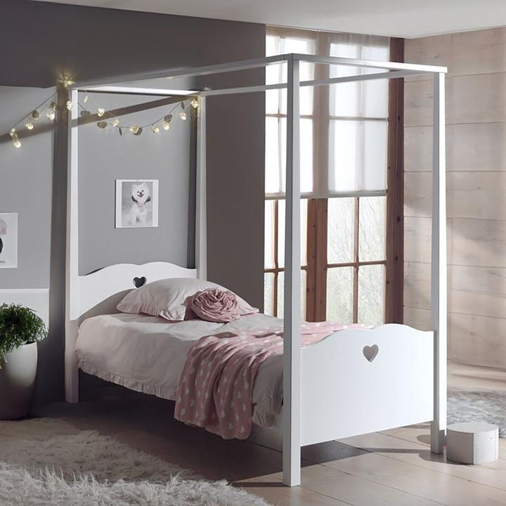 Produktbild Vipack Himmelbett Amori (90 x 200 cm)