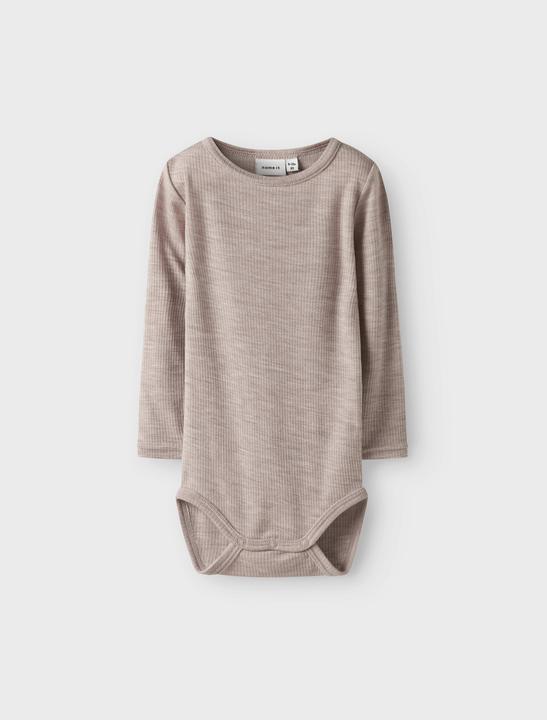 Actual product image Name it Nbnwax Wool Rib Ls Body Noos (74)