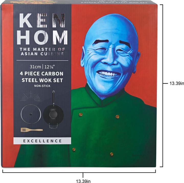 Actual product image Ken Hom performance wok (31.90 cm, Wok, Iron, Steel)