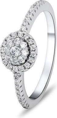 Brilio Silver - Beautiful silver ring with zircons RI029W - Circuit: 54 mm (54)