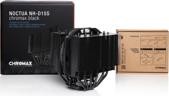 Immagine prodotto Noctua NH-D15S chromax.black CPU cooler (160 mm)