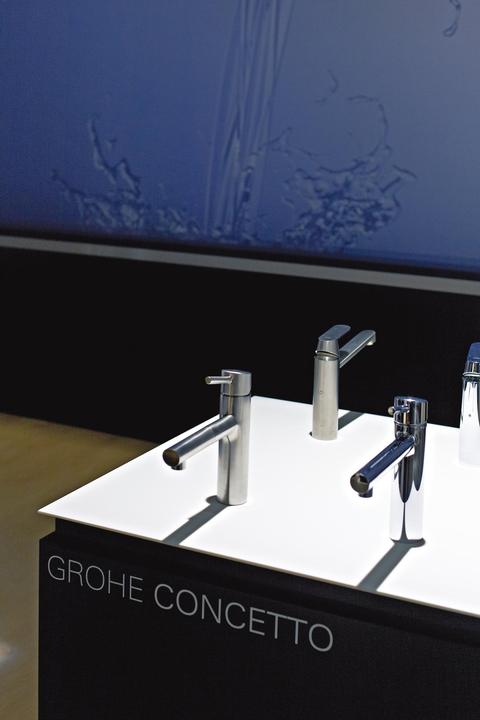 Actual product image Grohe Kitchen Faucet with Single Lever Mixer Concetto glossy chrome 31128001