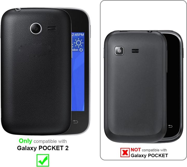 Produktbild Cadorabo Universale Schutzhülle Tasche mit Gürtelclip (Samsung Galaxy Pocket 2)