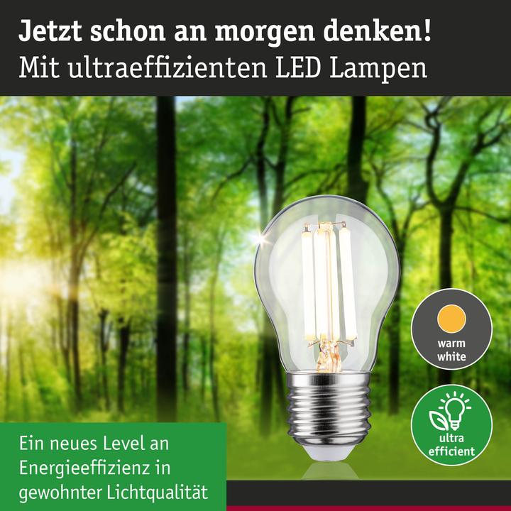 Produktbild Paulmann Tropfen Eco-Line (E27, 4 W, 840 lm, 1 x, A)