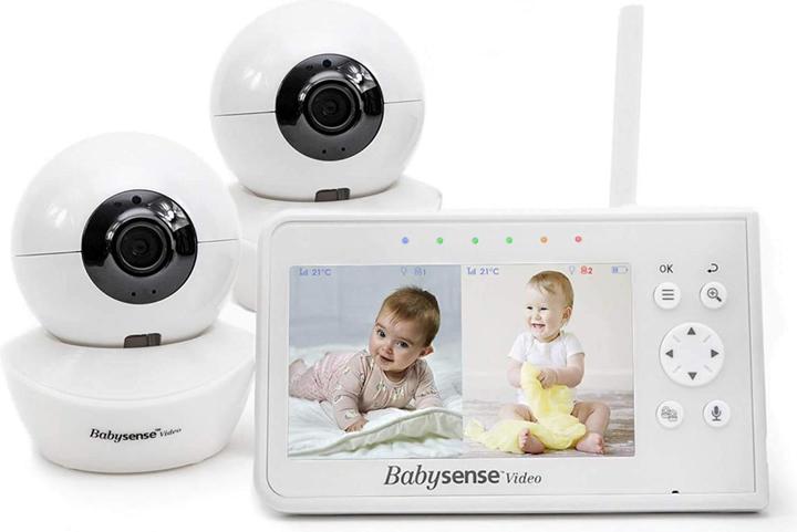 Babysense Europe Babymonitor (Babyphone mit Kamera, 300 m)