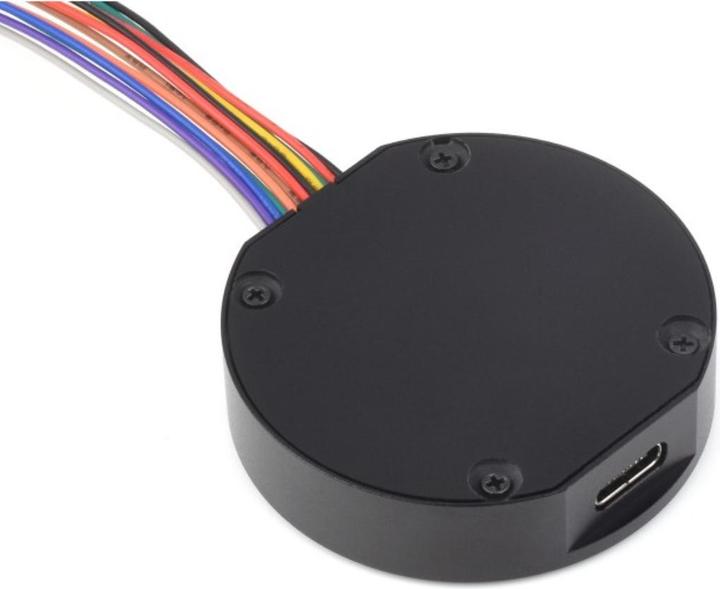 Immagine prodotto WaveShare RP2040 Display LCD touch da 1,28 pollici rotondo con alloggiamento in alluminio