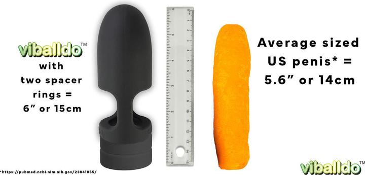Image du produit Balldo Viballdo Schwarz (4 cm)