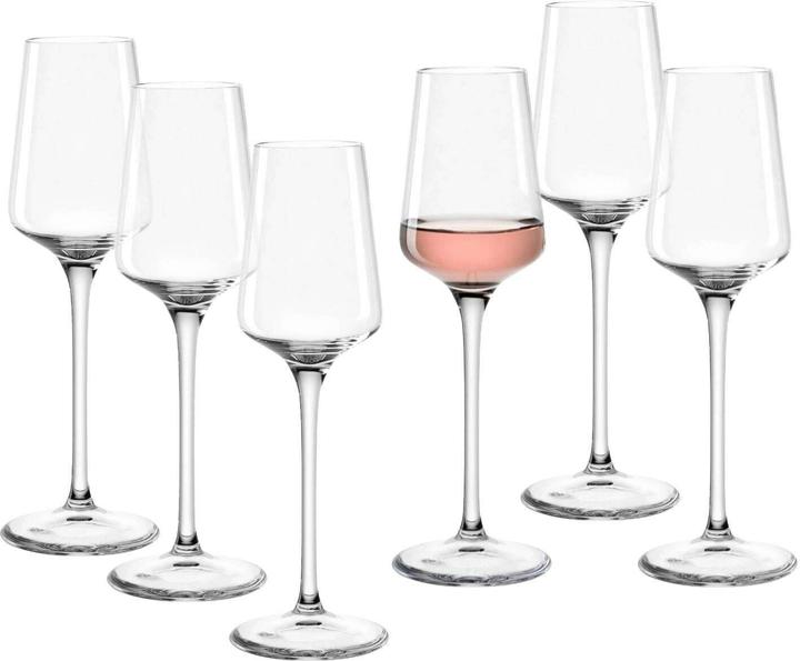 Leonardo Trinkglas Puccini 120 ml, 6 Stück, Transparent, Glas (12 cl, 6 Gläser, Sektgläser)