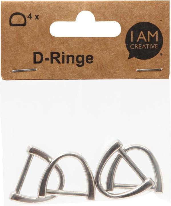 Produktbild Lalana Anhänger D-ring 28 x 25 mm, 4 Stück