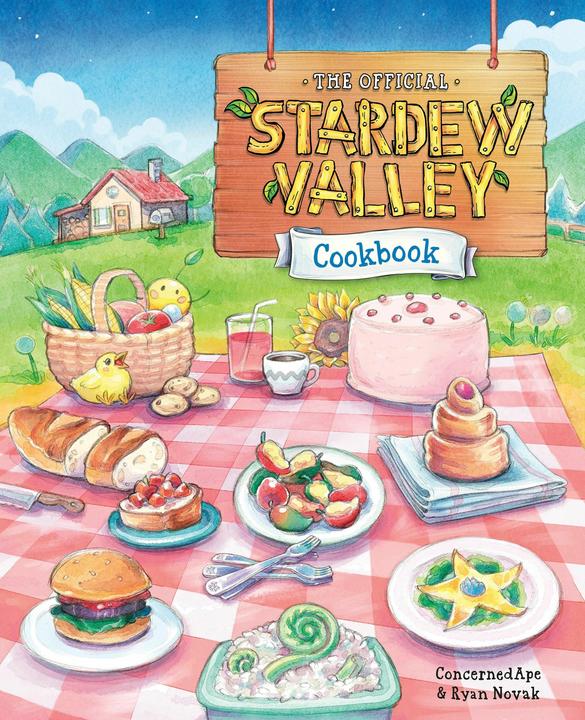 Actual product image The Official Stardew Valley Cookbook (English, Ryan Novak, ConcernedApe, 2024)