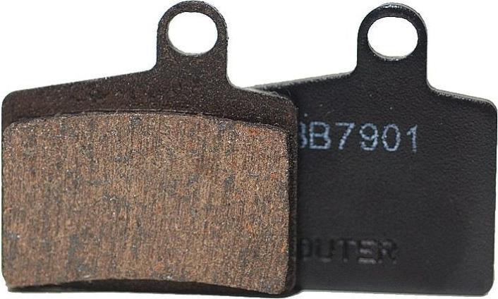 Image du produit Hayes Plaquettes de frein frittées pour Dyno/Ryde/Radar (Foin, Metal fritte)