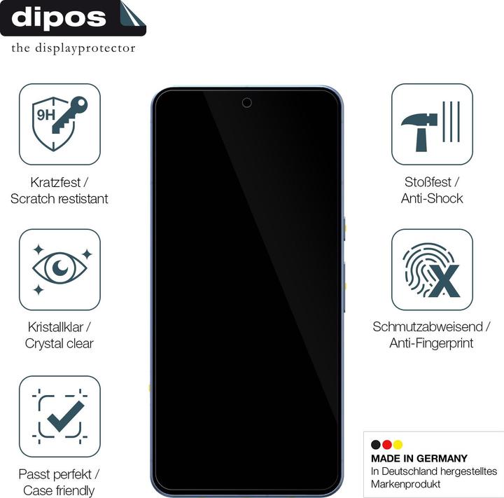Actual product image Dipos Screen Protector Anti-Shock (2 Piece, Google Pixel 8)