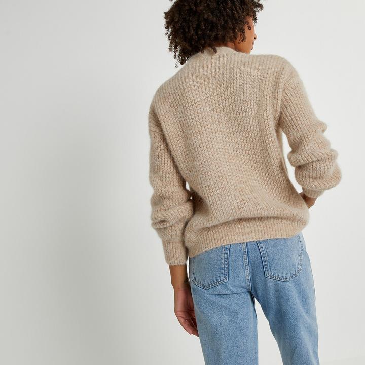 Actual product image La Redoute Collections Buttoned V-neck Cardigan (XL)