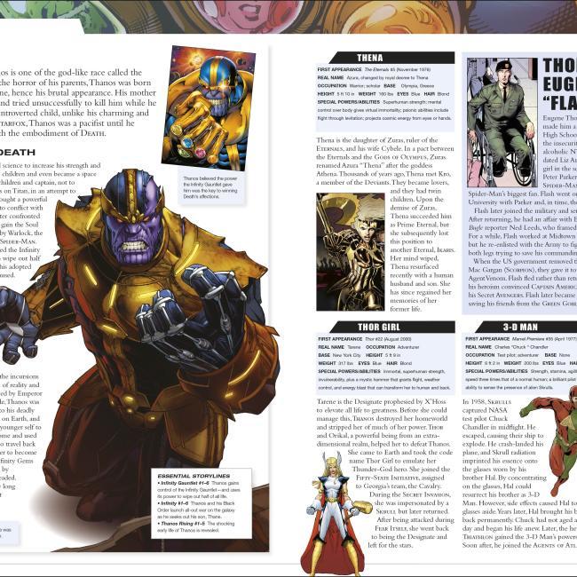 Image du produit Marvel Encyclopedia New Edition (Anglais, Stan Lee, Stephen Wiacek, Adam Bray, 2019)