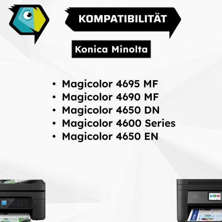 Produktbild Inkadoo Toner kompatibel zu Konica Minolta A0DK152 Toner, schwarz Schwarz (BK)