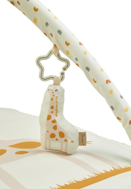 Produktbild Sterntaler Safari Krabbeldecke m Spielbogen