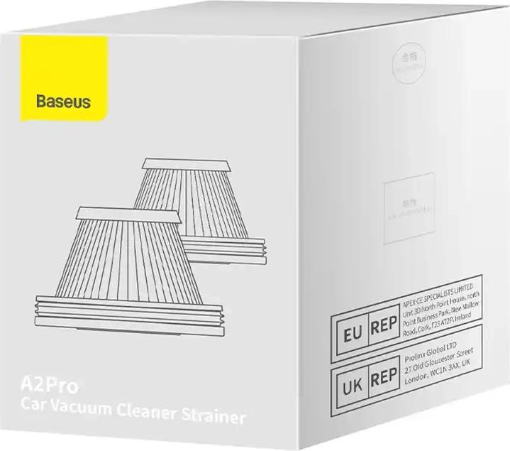 Produktbild Baseus A2Pro Car vacuum Cleaner filters 2 PCS (Black)