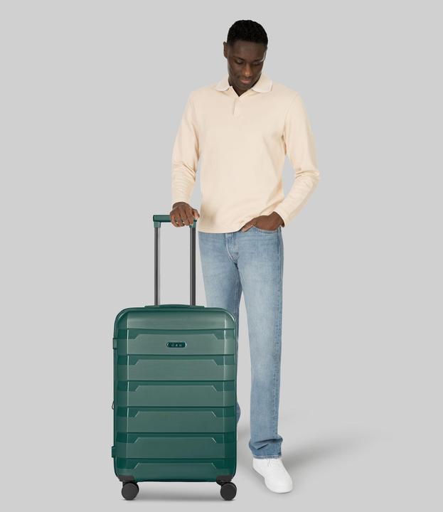 Immagine prodotto D&N South Dakota 4 Rollen Trolley M 66 cm mit Dehnfalte (62 l)