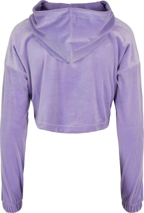 Immagine prodotto Urban Classics Felpa da donna con cappuccio ritagliata in velluto oversize (S)