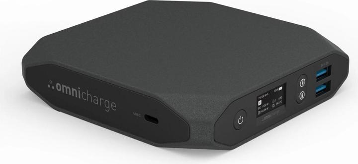 Immagine prodotto Omnicharge Stazione di alimentazione 20C+ 20000 mAh, 1 USB-C, 2 (20000 mAh, 71 Wh)