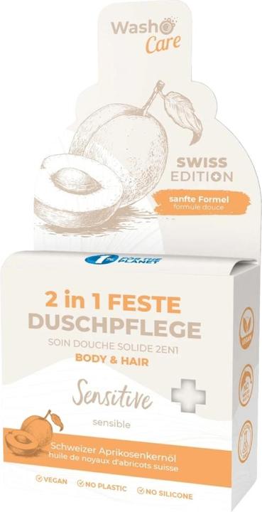 Produktbild Washo Swiss Edition 2in1 Body & Hair Sensitive (200 ml)