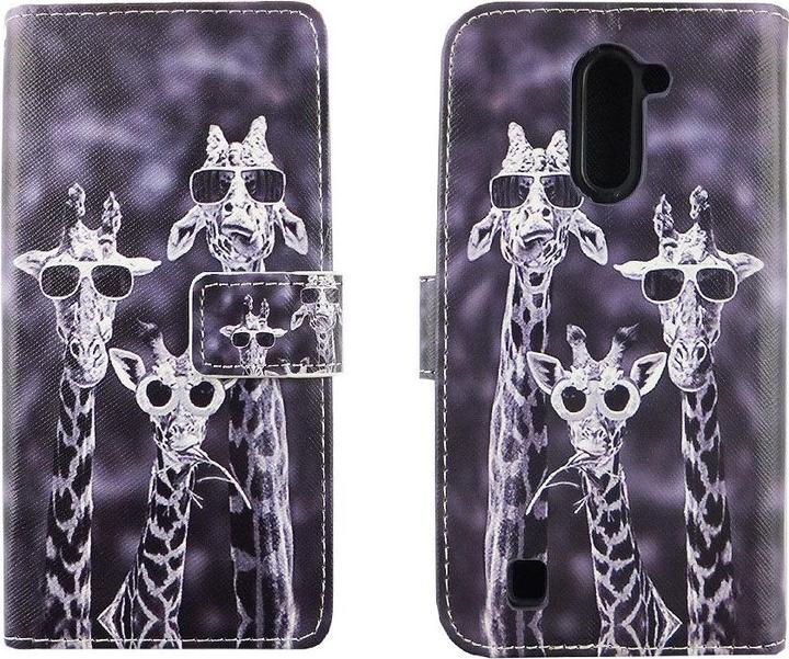 Produktbild König Design Schutz Handy Hülle für Archos 50c Neon Case Cover Tasche Wallet Etui Handyhülle (Archos 50c Neon)