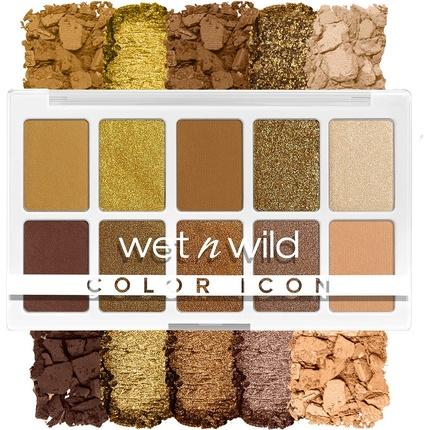 Actual product image Wet n Wild 10 Pan Shadow Palette 1114075E (Call Me Sunshine)