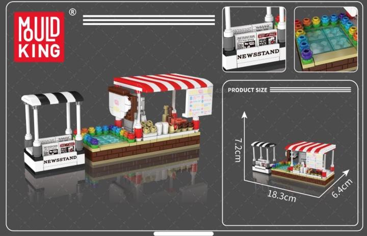 Image du produit Mould King Coffee Shop & kiosque à journaux