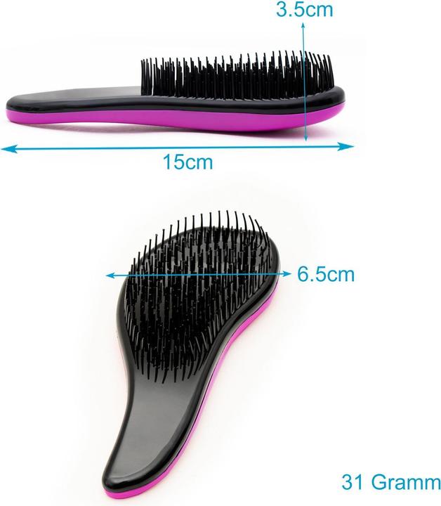 Actual product image Intirilife Hairbrush Mini Detangler
