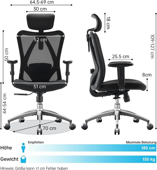 Produktbild Sihoo Schreibtischstuhl