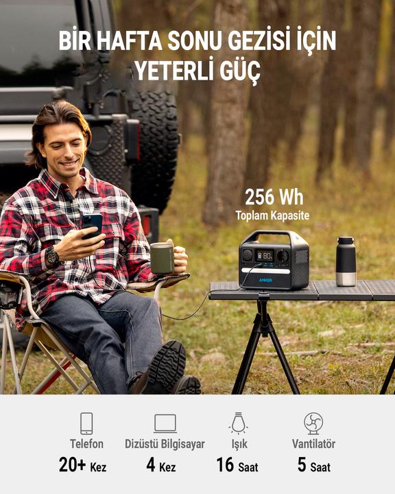 Image du produit Anker 521 PowerHouse (256 Wh, 4.34 kg)