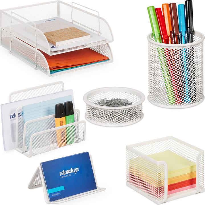 Produktbild Relaxdays Schreibtischorganizer Set